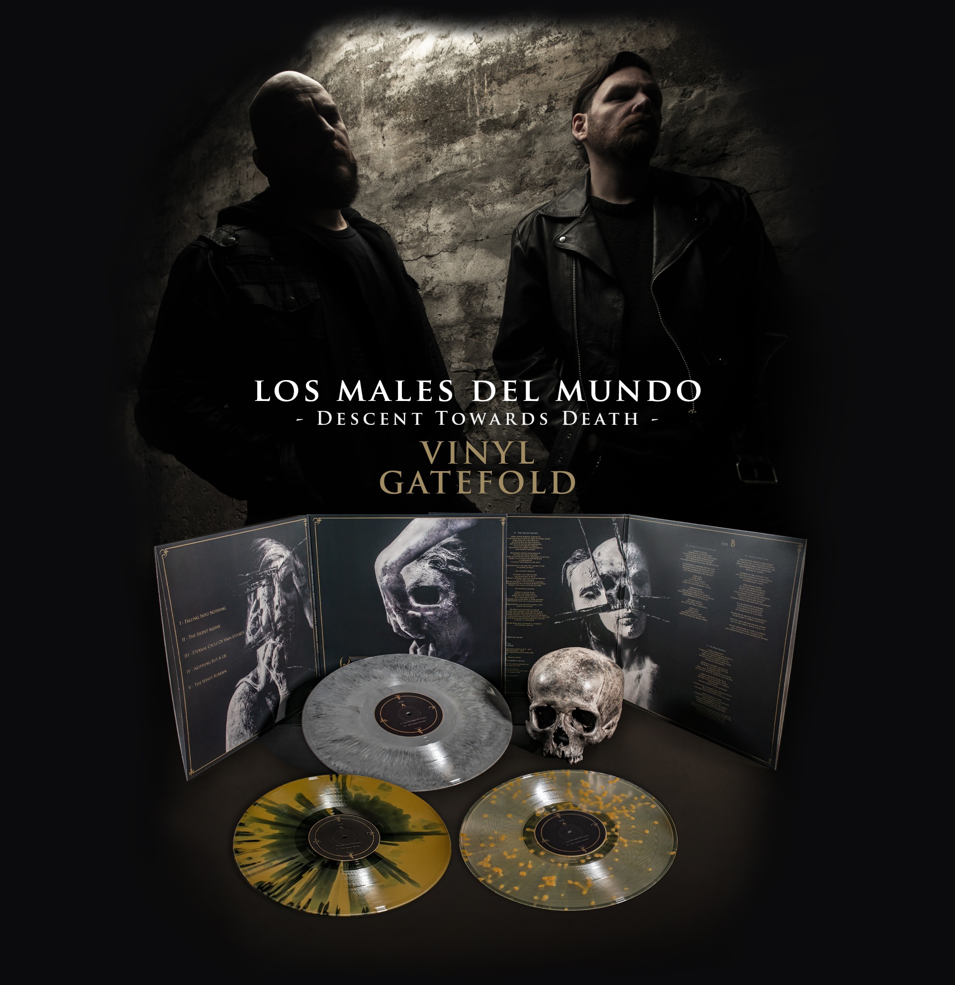 los males del mundo vinyl gatefold banner 2022